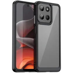 Phonesta Acrylic Hybrid Zadní kryt pouzdro pro Motorola Moto G17/G17 Power/G15/G15 Power - Černé