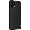 Phonesta Carbon Fiber Skin Peněženkové pouzdro pro Nothing Phone (3a) Lite - Černé 3