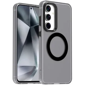 Phonesta HardFrost Zadní kryt pouzdro s MagSafe pro Samsung Galaxy S25 Plus/S24 Plus - Matné černé