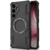 Phonesta Shield Armor Zadní kryt pouzdro s MagSafe pro Samsung Galaxy S25 Plus/S24 Plus - Černé