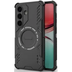 Phonesta Shield Armor Zadní kryt pouzdro s MagSafe pro Samsung Galaxy S26 - Černé