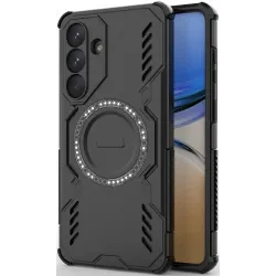 Phonesta Shield Armor Zadní kryt pouzdro s MagSafe pro Samsung Galaxy S26 Plus - Černé