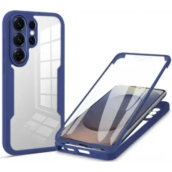 Phonesta Slim Protect 360 pouzdro s ochranou displeje pro Samsung Galaxy S26 Ultra - Modré