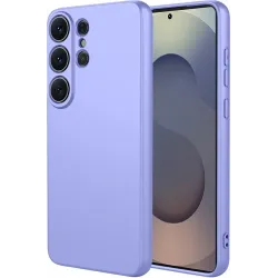 Phonesta Soft Silk Silikonový Zadní kryt pouzdro pro Samsung Galaxy S26 Ultra - Fialové