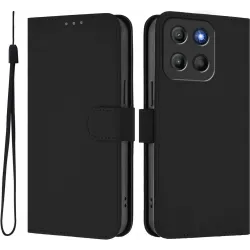 Phonesta Soft Skin Peněženkové pouzdro pro Motorola Moto G17/G17 Power/G15/G15 Power - Černé