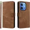 Phonesta Vintage Skin Peněženkové pouzdro pro Xiaomi Redmi 15C / Xiaomi Poco C85 - Hnědé